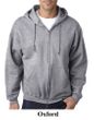 Jerzees 4999 Full Zip Hoodie Hooded Sweatshirts Nublend Fleece Hoody