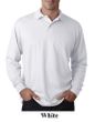 Jerzees 437ML Men's Long Sleeve Polo Shirt