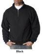 Jerzees 4528 Super Sweats Quarter Zip Cadet Collar Sweatshirt