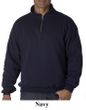 Jerzees 4528 Super Sweats Quarter Zip Cadet Collar Sweatshirt