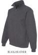 Jerzees 4528 Super Sweats Quarter Zip Cadet Collar Sweatshirt