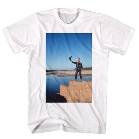 John Wayne Shirt Cliff Edge White T-Shirt