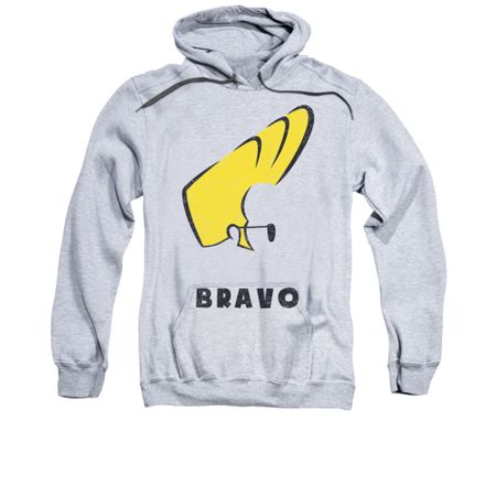 Johnny Bravo Hoodie Sweatshirt Johnny Hair Athletic Heather Adult Hoody Sweat Shirt
