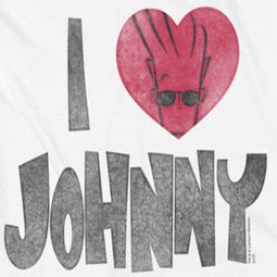 Johnny Bravo I Heart Johnny Shirts