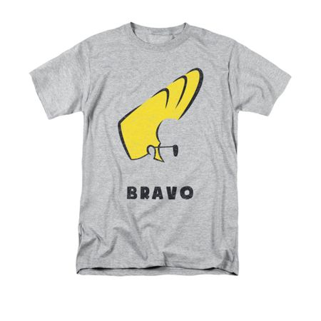 Johnny Bravo Shirt Johnny Hair Adult Athletic Heather Tee T-Shirt