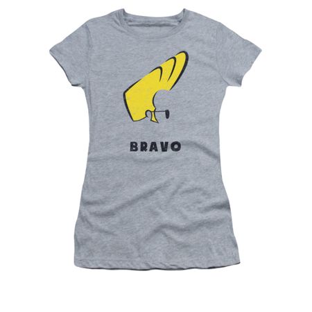 Johnny Bravo Shirt Juniors Johnny Hair Athletic Heather Tee T-Shirt
