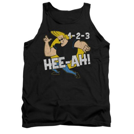 Johnny Bravo Tank Top 123 Black Tanktop
