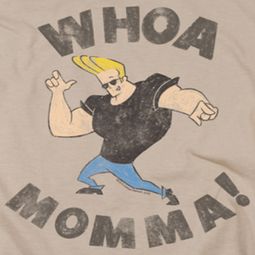 Johnny Bravo Whoa Momma Shirts