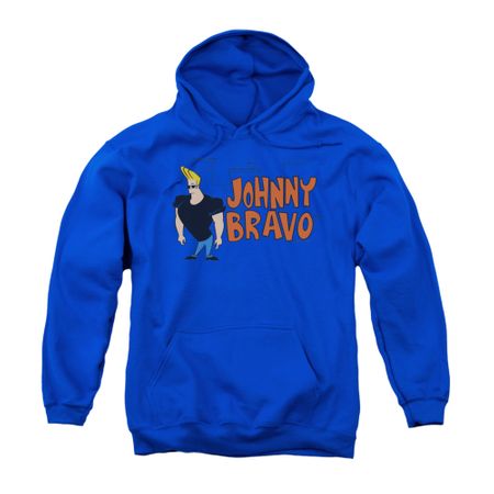 Johnny Bravo Youth Hoodie Imaginary Royal Kids Hoody
