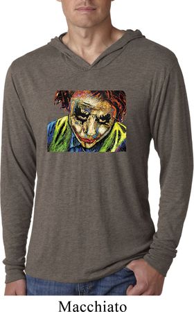 Joker Face Lightweight Hoodie Shirt