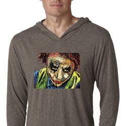 Joker Face Lightweight Hoodie Shirt