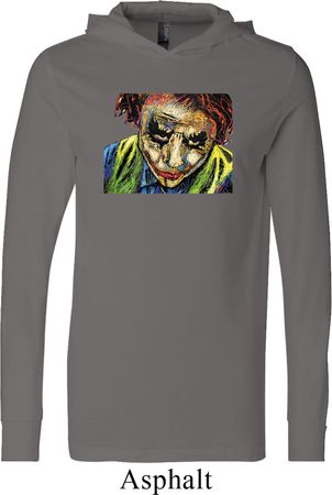 Joker Face Lightweight Hoodie Tee
