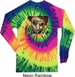 Joker Face Long Sleeve Tie Dye Shirt