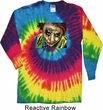 Joker Face Long Sleeve Tie Dye Shirt