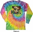 Joker Face Long Sleeve Tie Dye Shirt