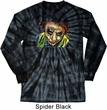 Joker Face Long Sleeve Tie Dye Shirt