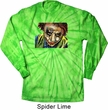 Joker Face Long Sleeve Tie Dye Shirt