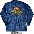 Joker Face Long Sleeve Tie Dye Shirt
