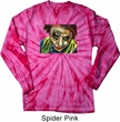 Joker Face Long Sleeve Tie Dye Shirt