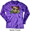 Joker Face Long Sleeve Tie Dye Shirt