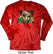 Joker Face Long Sleeve Tie Dye Shirt