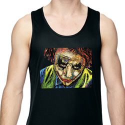 Joker Face Mens Moisture Wicking Tanktop