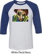 Joker Face Mens Raglan Shirt