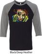 Joker Face Mens Raglan Shirt