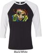 Joker Face Mens Raglan Shirt