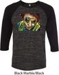 Joker Face Mens Raglan Shirt