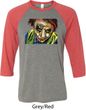 Joker Face Mens Raglan Shirt