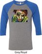 Joker Face Mens Raglan Shirt