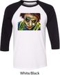 Joker Face Mens Raglan Shirt