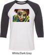 Joker Face Mens Raglan Shirt