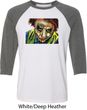 Joker Face Mens Raglan Shirt