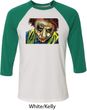 Joker Face Mens Raglan Shirt