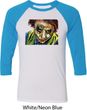 Joker Face Mens Raglan Shirt