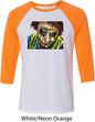 Joker Face Mens Raglan Shirt