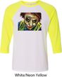 Joker Face Mens Raglan Shirt
