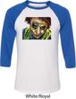Joker Face Mens Raglan Shirt