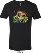 Joker Face Mens V-Neck Shirt
