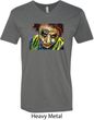 Joker Face Mens V-Neck Shirt