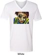 Joker Face Mens V-Neck Shirt