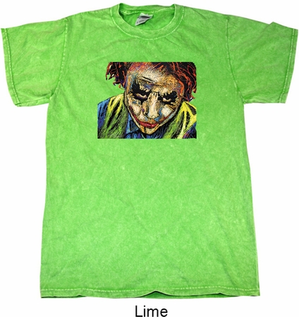 Joker Face Mineral Tie Dye Shirt