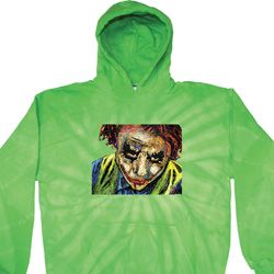 Joker Face Tie Dye Hoody