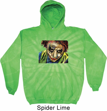 Joker Face Tie Dye Hoody