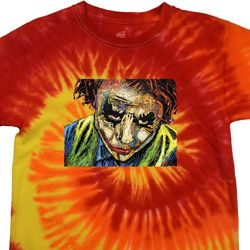 Joker Face Tie Dye Shirt