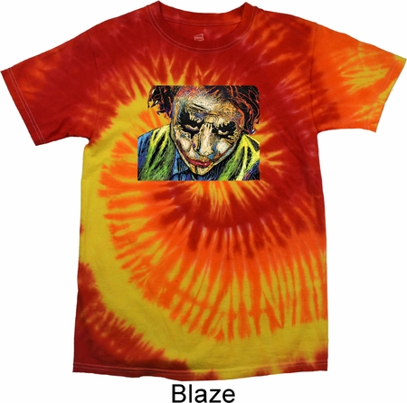 Joker Face Tie Dye Shirt