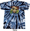 Joker Face Twist Tie Dye Shirt