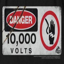 Jurassic Park Electric Fence Shirts